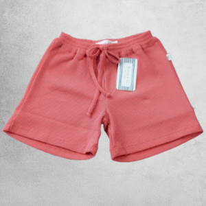 Short waffle HELENA (Coral)